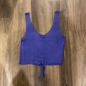 Purple tank top